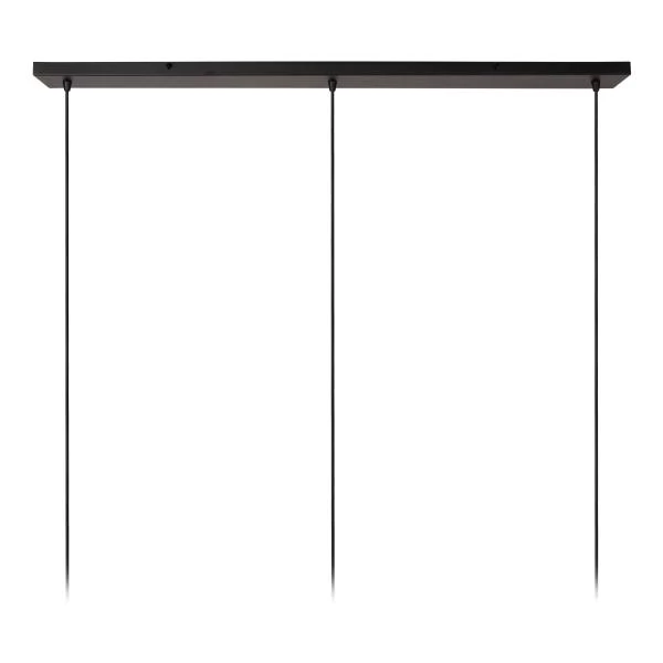 Lucide ELYSEE - Pendant light - 3xE27 - Opal - detail 4